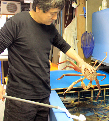 ほんまもんの越前ガニを堪能！